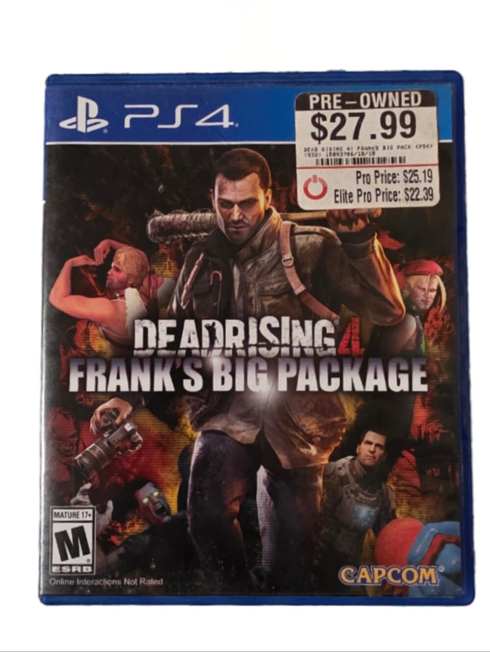 Dead Rising 4 ~ Frank's Big Package For PS4 (2017) - FAST SHIPPING